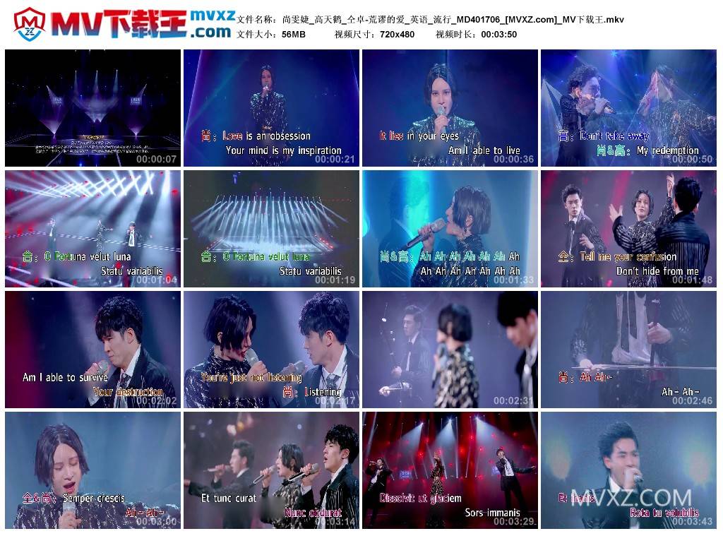 尚雯婕_高天鹤_仝卓-荒谬的爱_英语_流行_MD401706